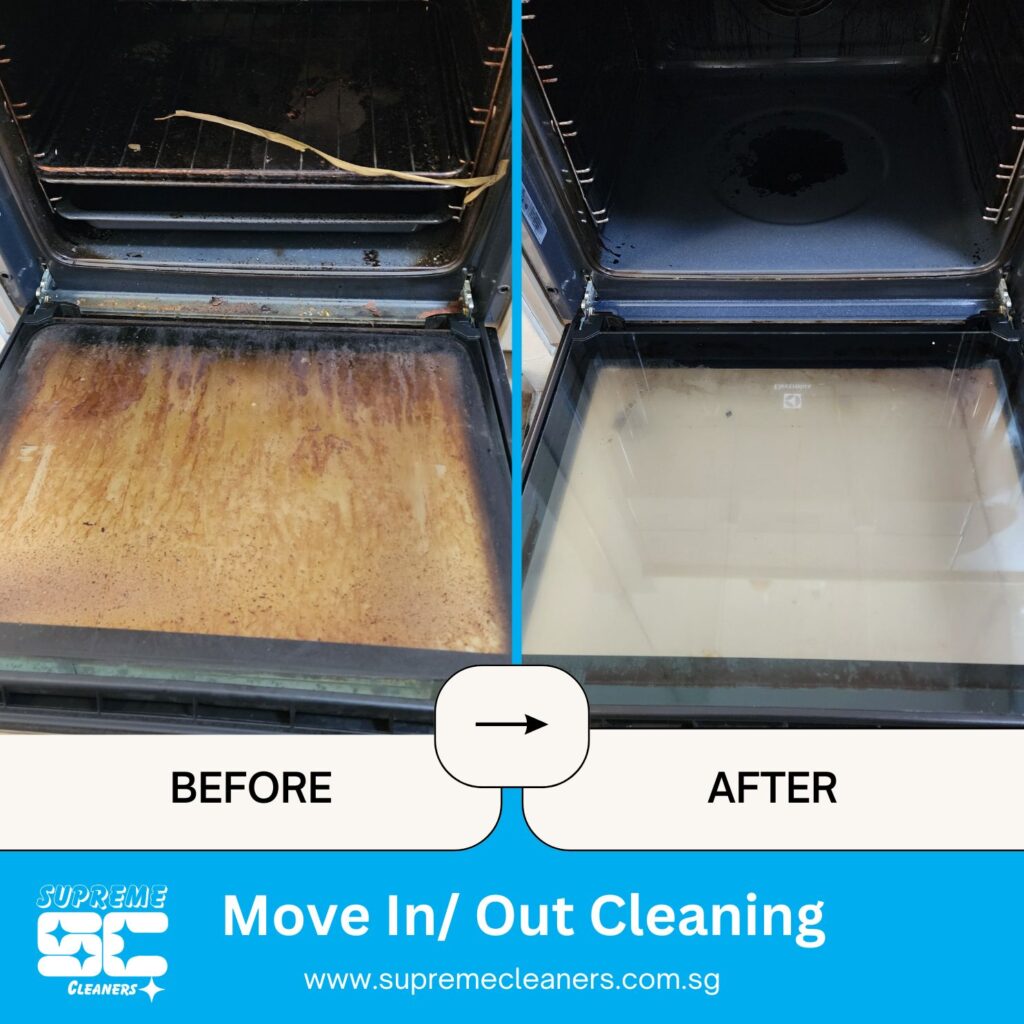3 Oven deep cleaning