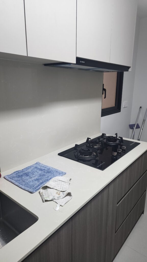 Cleaning Kitchen Countertop After Renovation